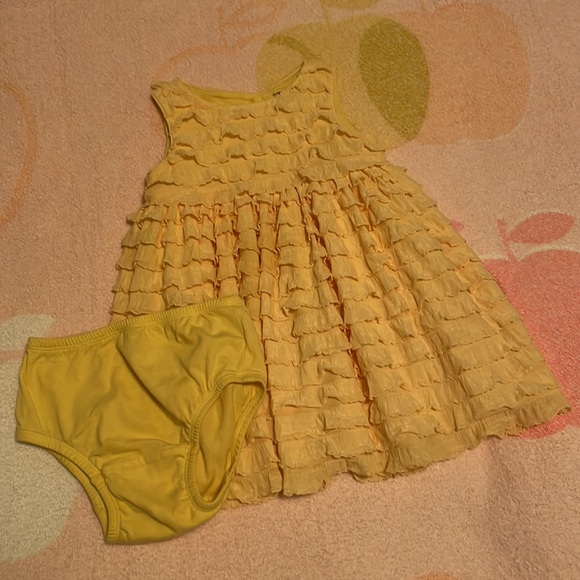 Summer ruffled dress for baby - Picture 2 of 5